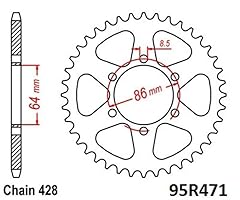 Sprocket 45z pitch for sale  Delivered anywhere in UK