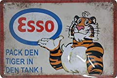 Esso blechschild hochwertig gebraucht kaufen  Wird an jeden Ort in Deutschland