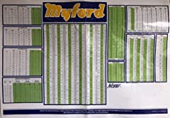 Myford wall chart for sale  Delivered anywhere in Ireland