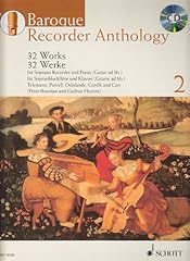 Baroque recorder anthology d'occasion  Livré partout en France