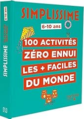 Simplissime 100 activités d'occasion  Livré partout en France