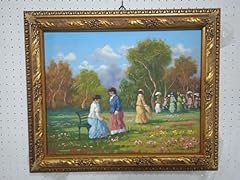 Quadro scena francese usato  Spedito ovunque in Italia 