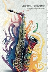 Music notebook saxophone for sale  Delivered anywhere in USA 