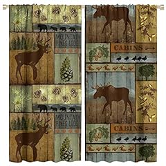 Retro cabin curtains for sale  Delivered anywhere in USA 