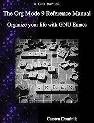 Org mode reference for sale  Delivered anywhere in UK