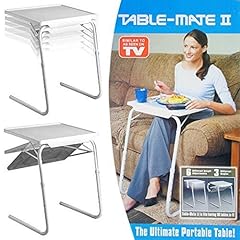 Adjustable folding table for sale  Delivered anywhere in UK