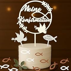 Tortendeko konfirmation kuchen gebraucht kaufen  Wird an jeden Ort in Deutschland