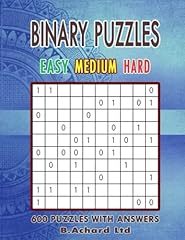 Binary puzzles easy for sale  Delivered anywhere in UK