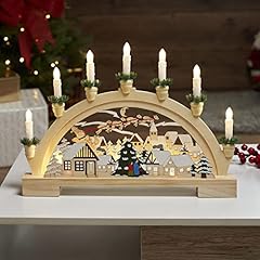 Globrite wooden candle for sale  Delivered anywhere in UK