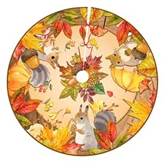 Fall tree skirt for sale  Delivered anywhere in USA 