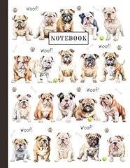 English bulldog notebook for sale  Delivered anywhere in UK