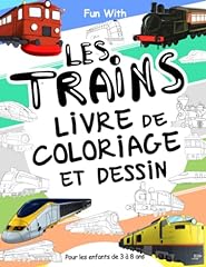 Trains livre coloriage d'occasion  Livré partout en France
