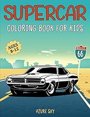 Supercar coloring book for sale  Delivered anywhere in UK