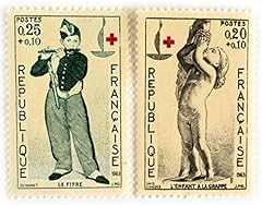1963. timbres collection d'occasion  Livré partout en France