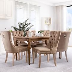 Soarflash velvet dining for sale  Delivered anywhere in USA 