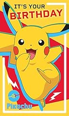 Pokemon birthday card for sale  Delivered anywhere in UK