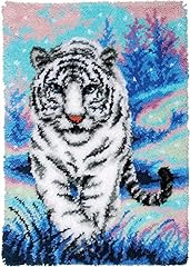 tiger latch hook rug for sale  Delivered anywhere in UK