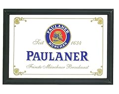 Paulaner brewery specchio usato  Spedito ovunque in Italia 