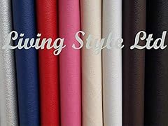 Faux leather vinyl for sale  Delivered anywhere in UK