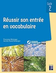 Occasion, Réussir son entrée en vocabulaire cycle 2 (+ ressources d'occasion  Livré partout en France