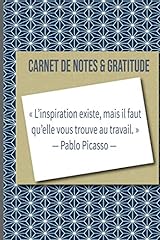 Carnet notes gratitudes d'occasion  Livré partout en France