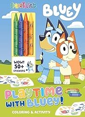 Bluey colortivity playtime for sale  Delivered anywhere in USA 