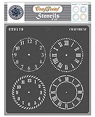 Craftreat clock stencils for sale  Delivered anywhere in UK
