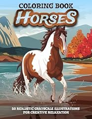 Horses coloring book for sale  Delivered anywhere in USA 