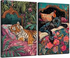2pcs funny tiger for sale  Delivered anywhere in USA 