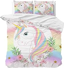 Musolei unicorn bedding for sale  Delivered anywhere in UK
