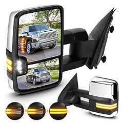 Towing mirrors chrome for sale  Delivered anywhere in USA 