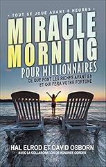 Miracle morning millionnaires d'occasion  Livré partout en France