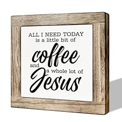 Coffee sign christian for sale  Delivered anywhere in USA 