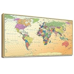 Vintage map framed for sale  Delivered anywhere in USA 