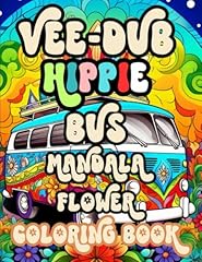 Hippie bus coloring for sale  Delivered anywhere in UK
