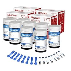 Sinocare 100pcs blood for sale  Delivered anywhere in UK