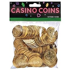 Amscan Casino Gold Coins, One Size for sale  Delivered anywhere in USA 