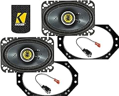Kicker speakers 4x6 for sale  Delivered anywhere in USA 