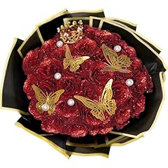 Red glitter roses for sale  Delivered anywhere in USA 