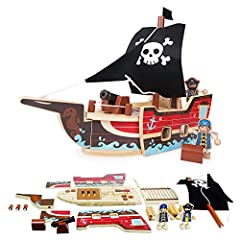 Nukied wooden pirate for sale  Delivered anywhere in UK