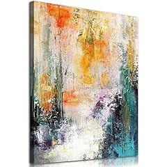 Orange teal abstract for sale  Delivered anywhere in USA 