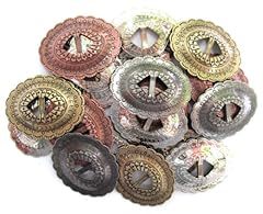 Conchos mixed finishes for sale  Delivered anywhere in USA 