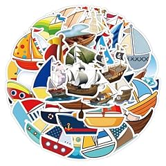 50pcs sailboat stickers for sale  Delivered anywhere in USA 