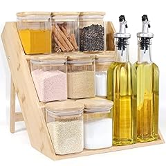 Square glass spice for sale  Delivered anywhere in USA 