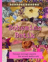 Bohemian batik collage for sale  Delivered anywhere in UK