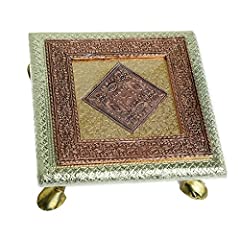 Meenakari Puja Pooja Bajot / Table / Chawki aasan (, used for sale  Delivered anywhere in Canada