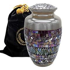 Glass mosaic cremation for sale  Delivered anywhere in USA 