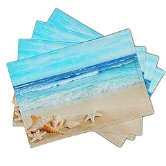 Beach theme placemats for sale  Delivered anywhere in USA 