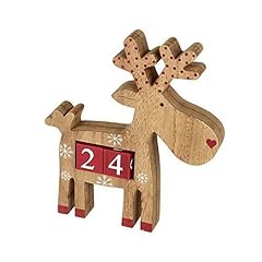 Wooden reindeer christmas for sale  Delivered anywhere in UK