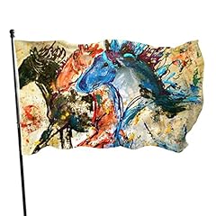 Fahnen aquarell pferd gebraucht kaufen  Wird an jeden Ort in Deutschland